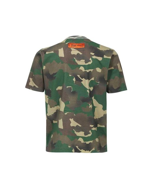 Heron Preston Green T-Shirts for men