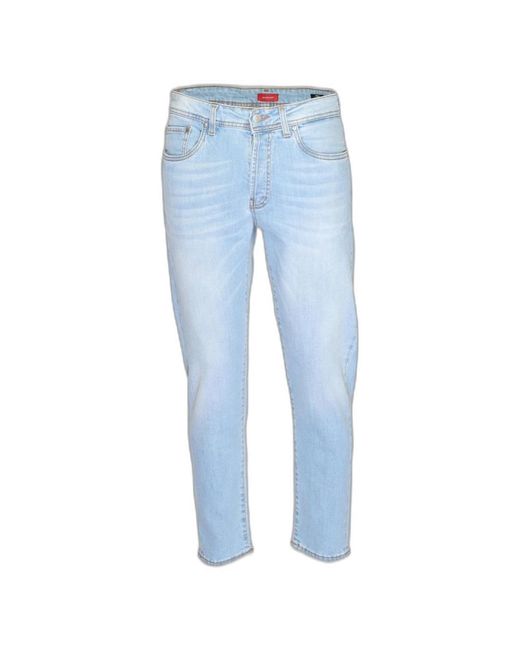 Liu Jo Blaue zip jeans mehrere taschen in Blue für Herren