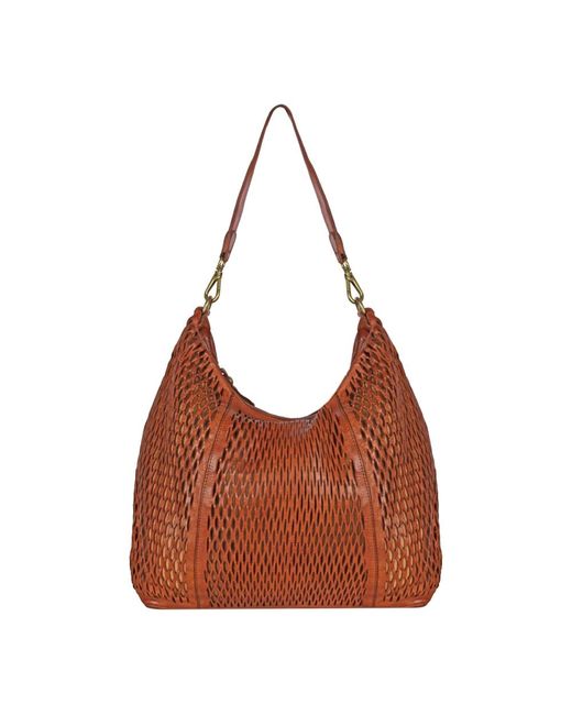 Campomaggi Brown Shoulder Bags