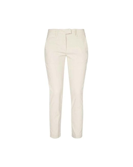 Dondup Natural Slim-Fit Trousers