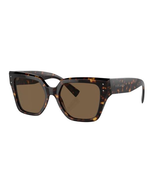 Gafas de sol havana oscuro/marrón 0dg 4471 Dolce & Gabbana de color Brown