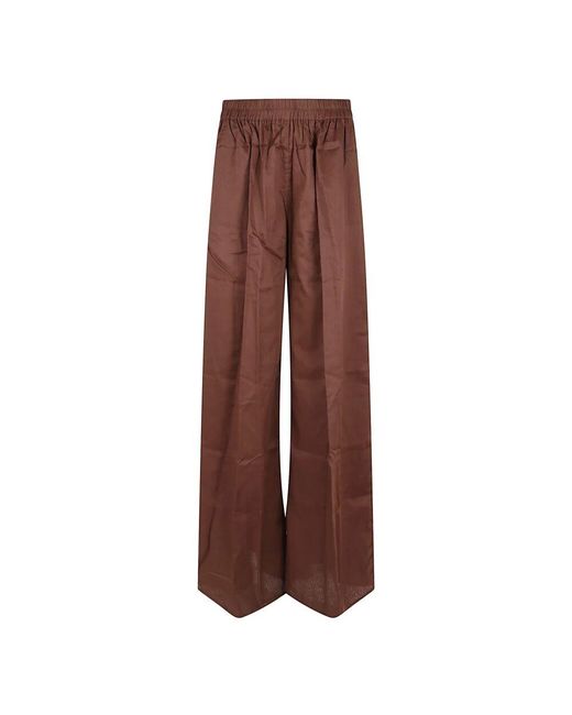 ANDAMANE Brown Braune Hose Für Frauen
