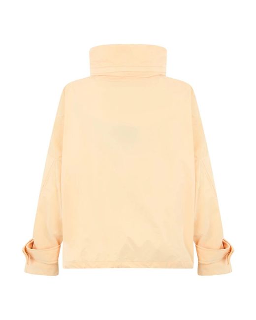 Moorer Jassen ,Roze ,Polyester Lionne Oversized Down Jacket in het Natural