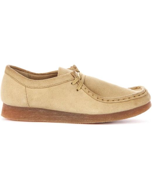 Clarks Natural Laced Shoes