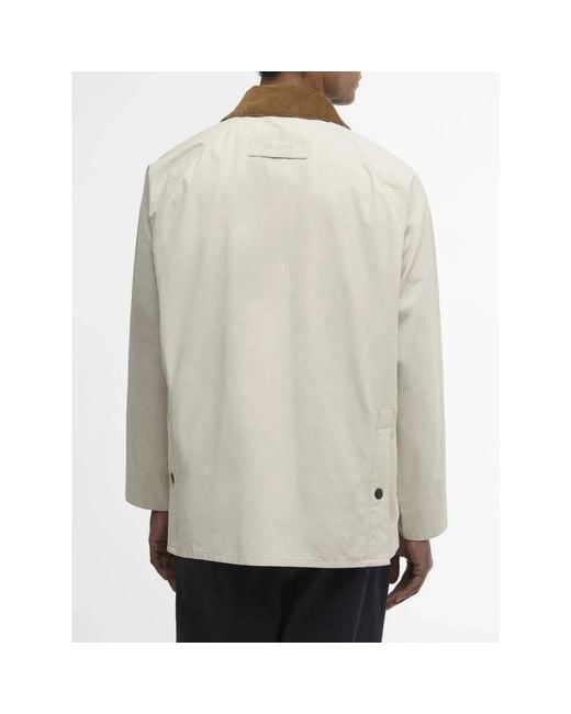 Barbour Gray Light Jackets for men