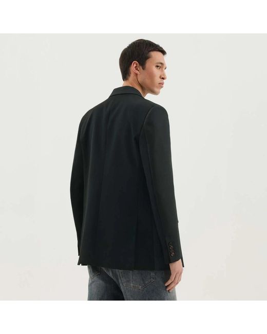 1989 STUDIO Black Blazers for men