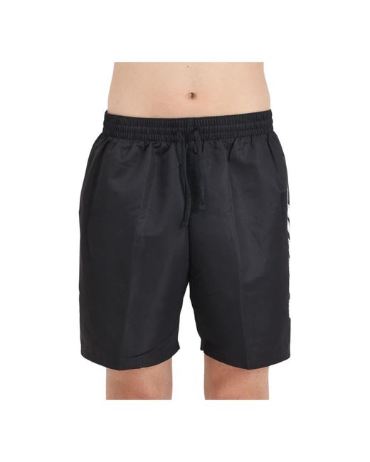 Nero beachwear shorts mare big block di Nike in Black da Uomo