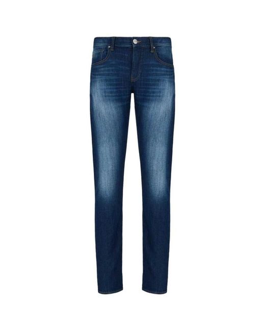 Jeans > slim-fit jeans Armani Exchange pour homme en coloris Blue