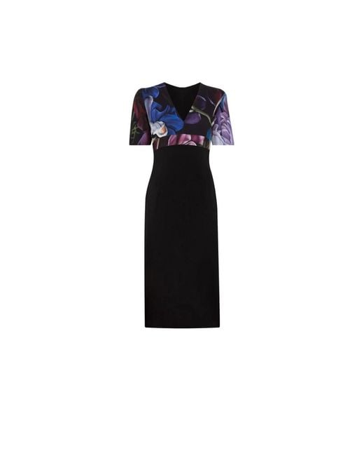 Roberto Cavalli Blue Midi Dresses
