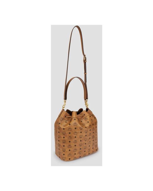 MCM Brown Bucket Bags