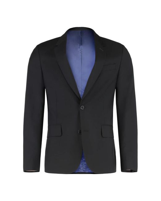 Paul Smith Wol Mohair Pak Jas Broek in het Blue voor heren