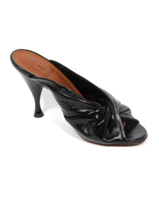 Heeled Mules di L'Autre Chose in Black