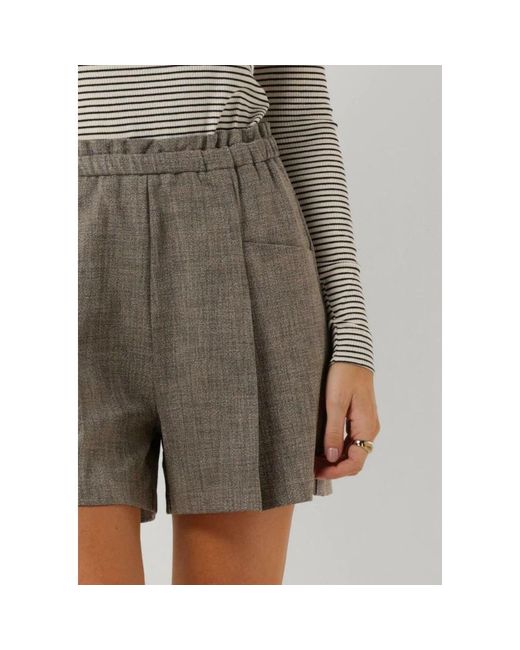 RUBY TUESDAY Korte Broeken ,Zwart ,Katoen Short Shorts in het Gray
