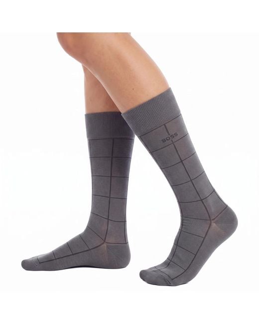Socks Boss de hombre de color Black