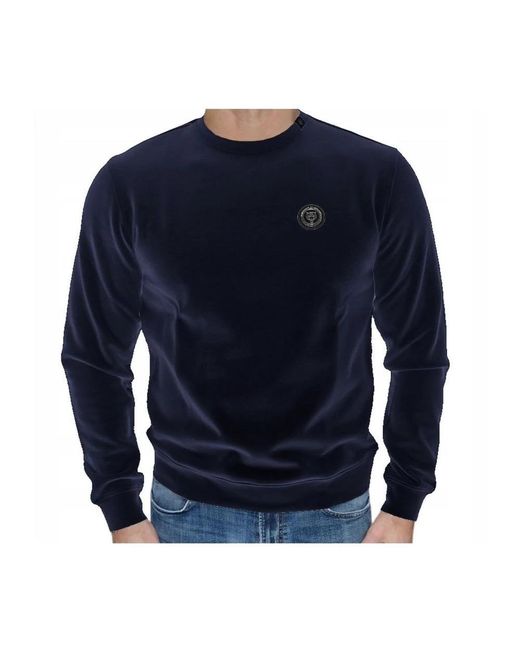 Philipp Plein Blue Sweatshirts for men