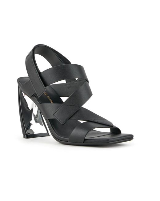 United Nude Black High Heel Sandals