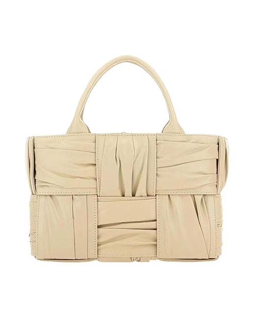 Bottega Veneta Natural Tote Bags