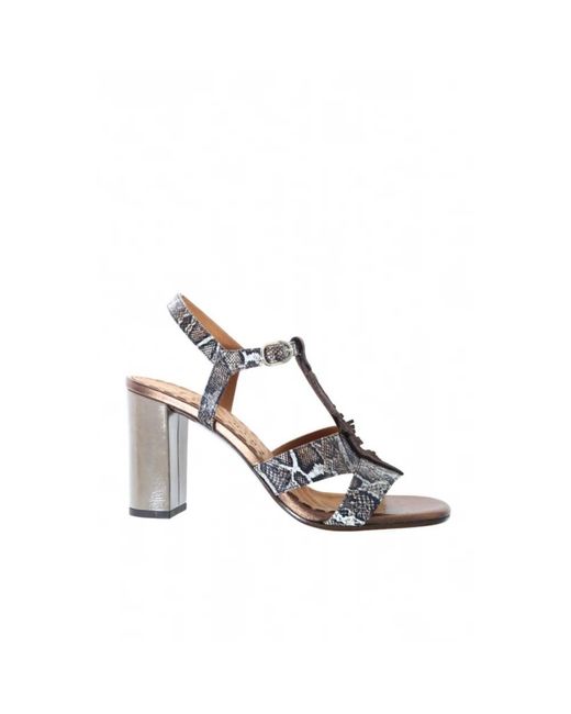 Chie Mihara White High Heel Sandals