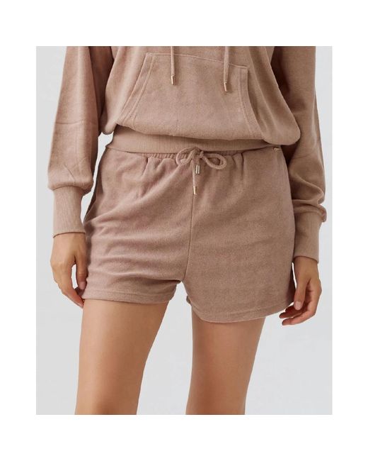 Melissa Odabash Natural Short Shorts