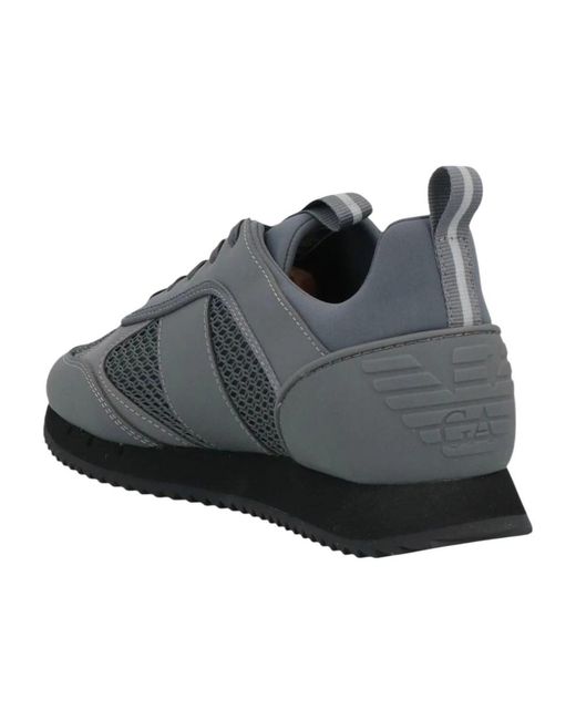 EA7 Black Sneakers for men