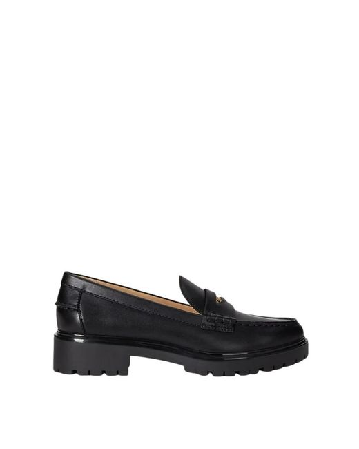 Ralph Lauren Black Loafers