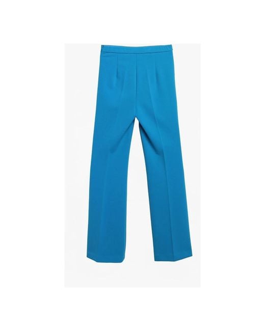 Straight Trousers ViCOLO de color Blue
