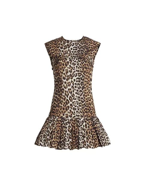 Short Dresses di Ganni in Brown