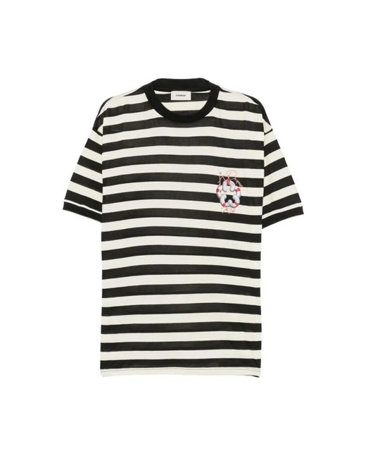 A PAPER KID Black T-Shirts for men
