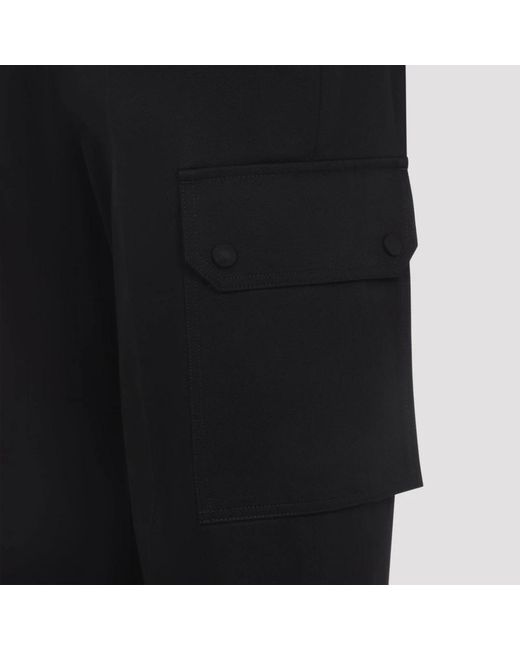 Straight Trousers Givenchy de hombre de color Black