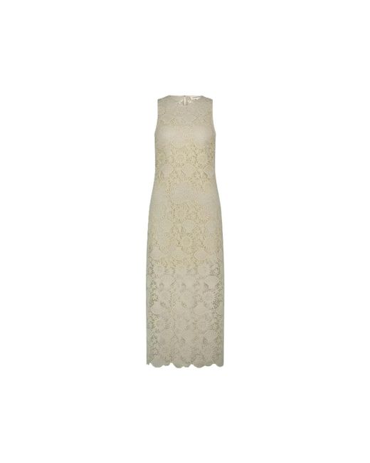 Midi Dresses FABIENNE CHAPOT de color Natural