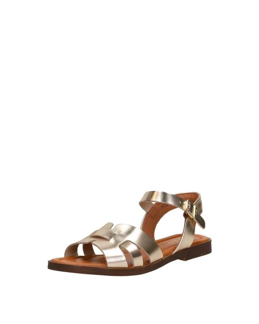 Flat Sandals RED-RAG en coloris Brown