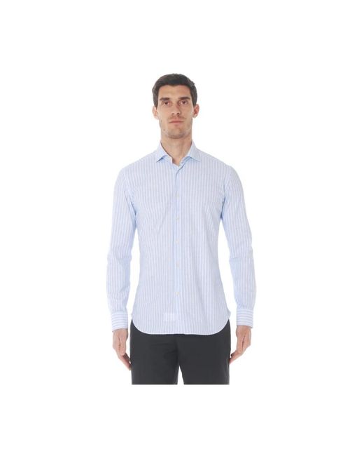Caliban Camicia in het White voor heren
