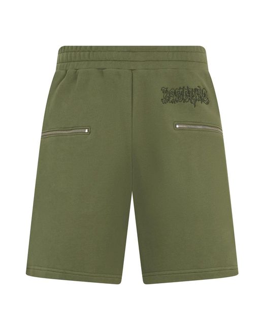 Moschino Green Casual Shorts for men