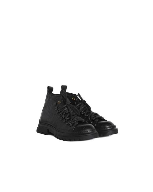Giuliano Galiano Lace-up boots in Black für Herren