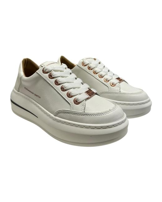 Alexander Smith Gray Sneakers