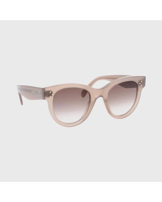 Céline Pink Sonnenbrille mit verlaufsgläsern