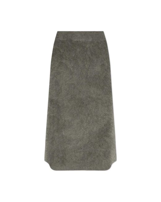Midi Skirts Lisa Yang de color Gray