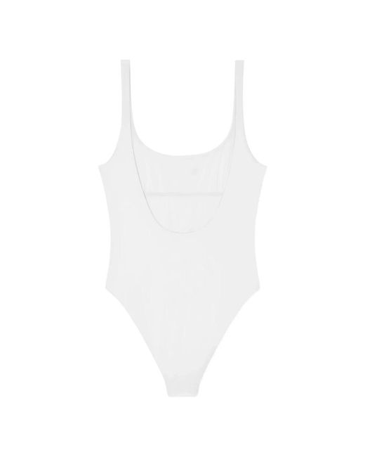 One-Piece Versace de color White