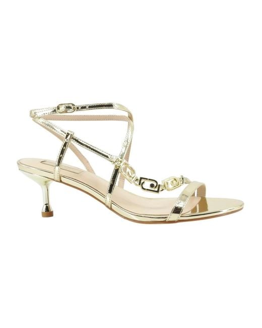 Liu Jo Metallic High Heel Sandals