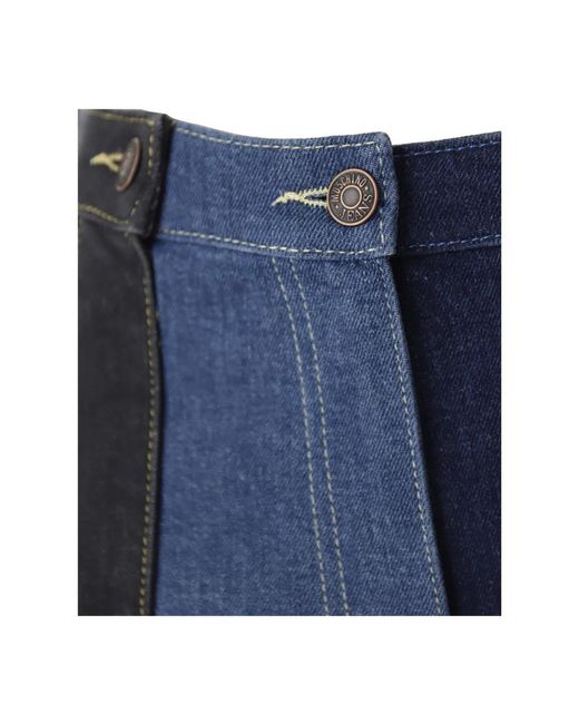 Jeans > wide jeans Moschino en coloris Blue