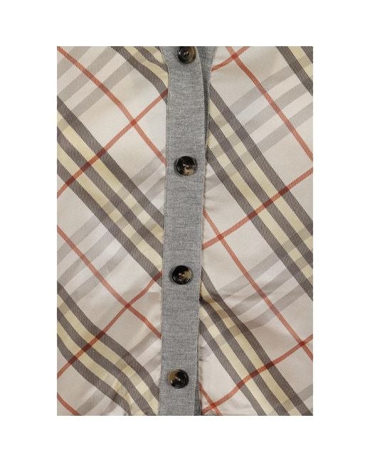 Cardigans Burberry de color Gray