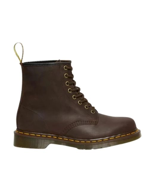 Dr. Martens Brown Lace-Up Boots for men
