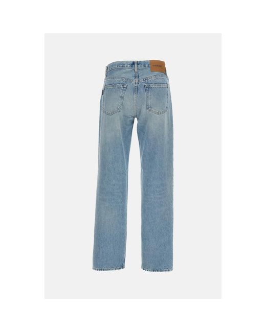 Haikure Blue Straight Fit Jeans