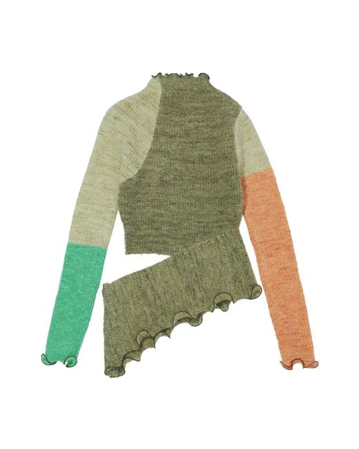 ANDERSSON BELL Green Long Sleeve T-Shirts