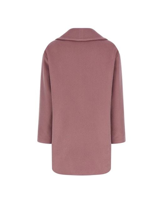 Tagliatore Purple Astrid Coat
