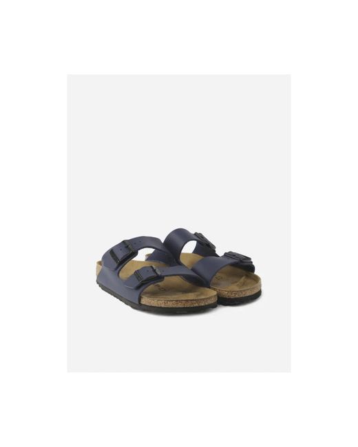 Birkenstock Blue Arizona Soft Footbed Narrow Sandal