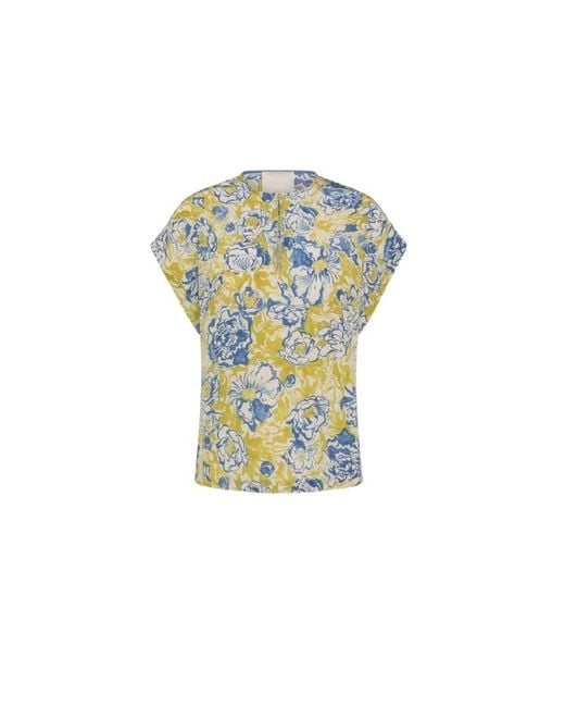 Momoní Green Casual Bluse Mit Stilvollem Design