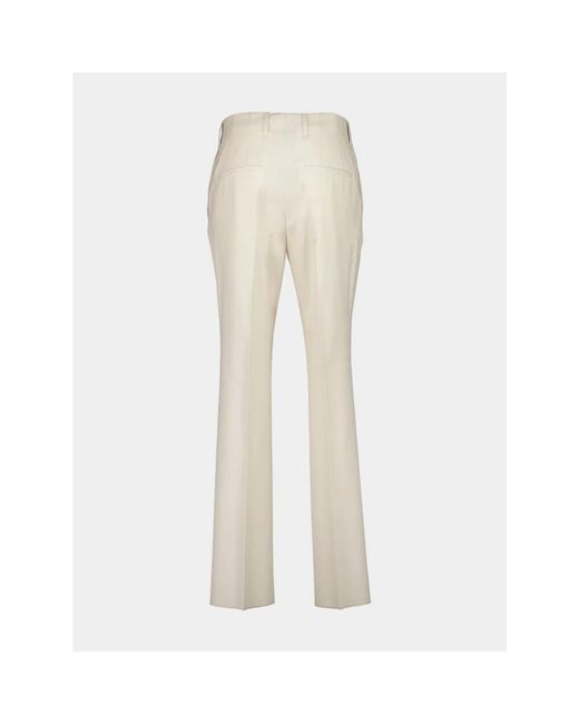 Fendi Natural Wide Trousers for men