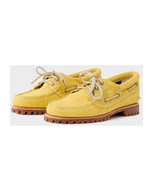 Timberland Authentic Boat Suede in Yellow für Herren