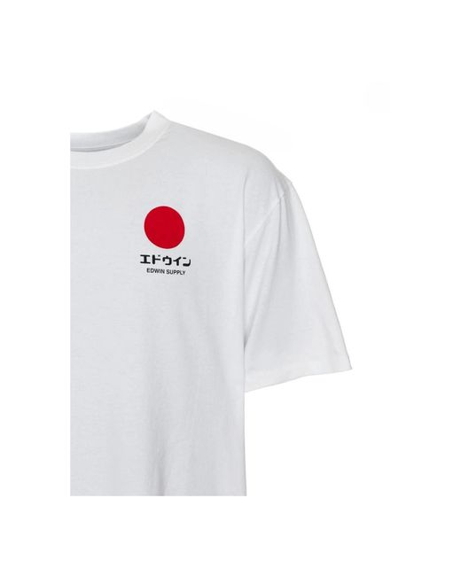 Tops > t-shirts Edwin pour homme en coloris White